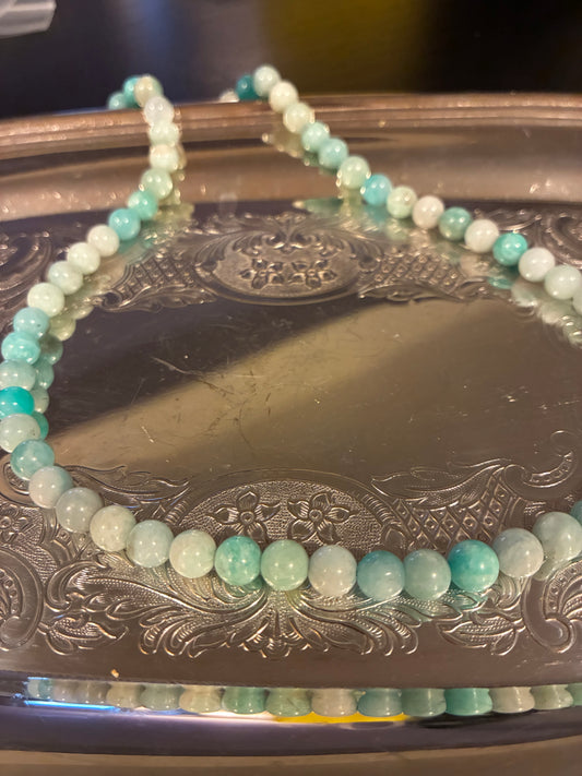 Amazonite - Beaded Necklace