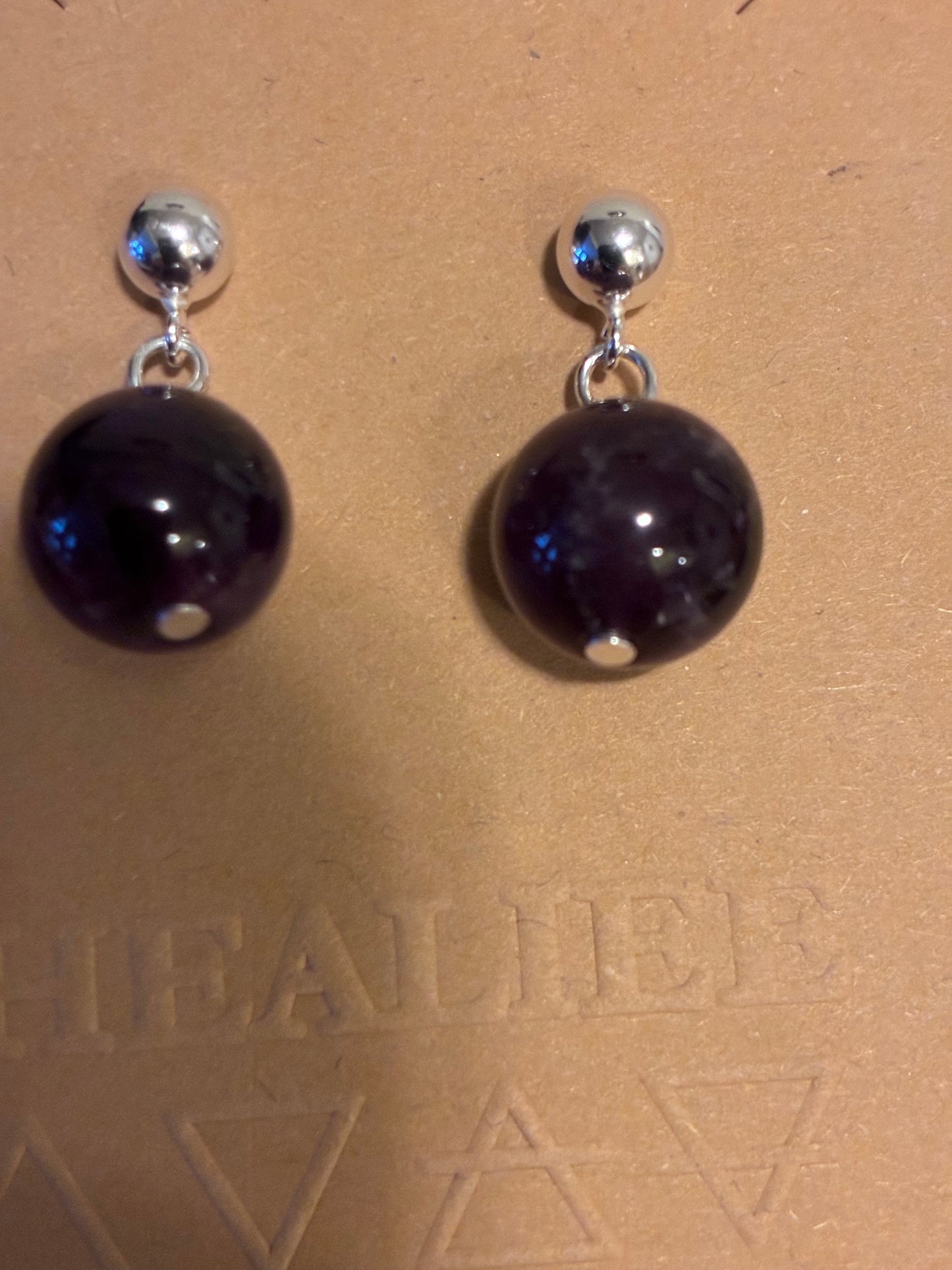Amethyst - Single Drop Earrings