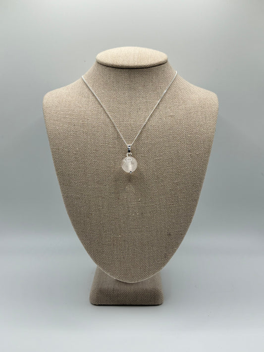 Rose Quartz - Single Drop Necklace