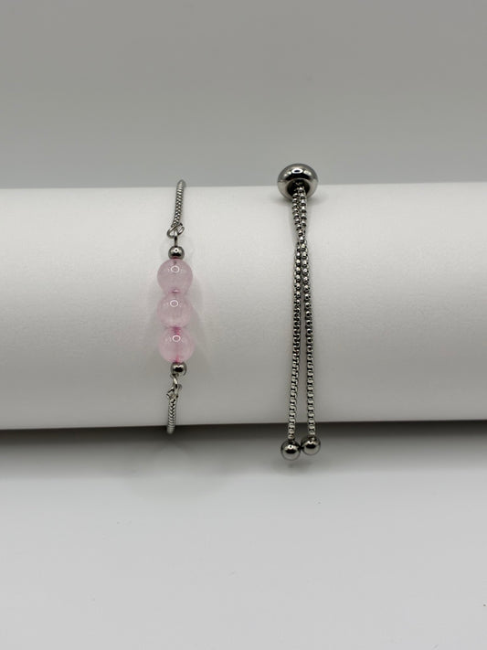 The Everyday Bracelet - Rose Quartz