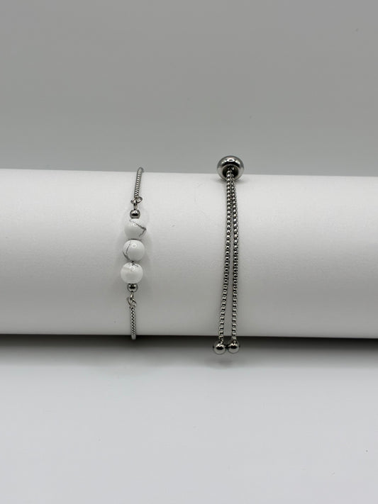 The Everyday Bracelet - Howlite