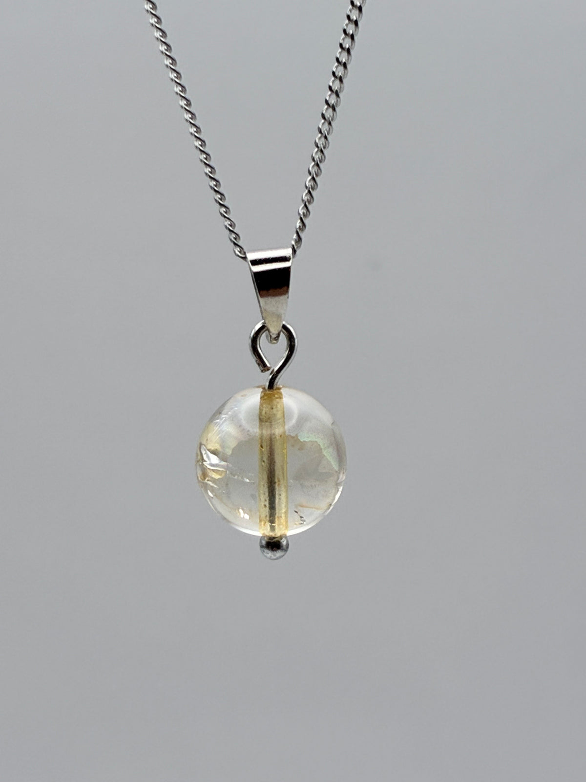 Citrine - Single Drop Necklace