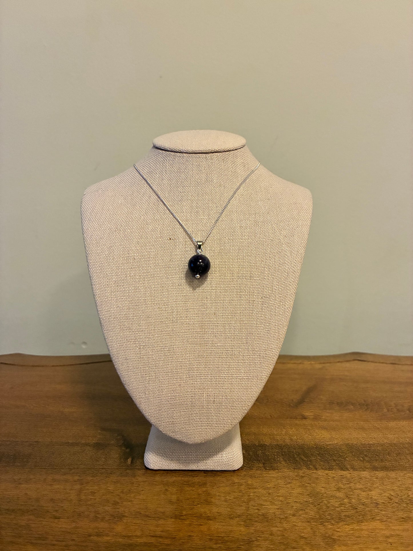 Amethyst - Single Drop Necklace