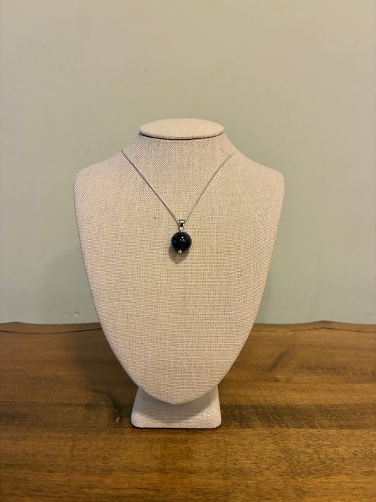 Amethyst - Single Drop Necklace