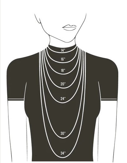 Black Onyx - 18" Beaded Necklace